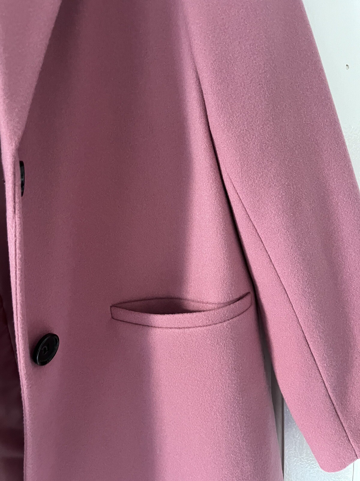 Ladies Pink Coat Size 14 New eBay