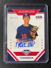 2020 Panini USA Stars & Stripes Tyler Wiederstein Autograph #091/171!!!
