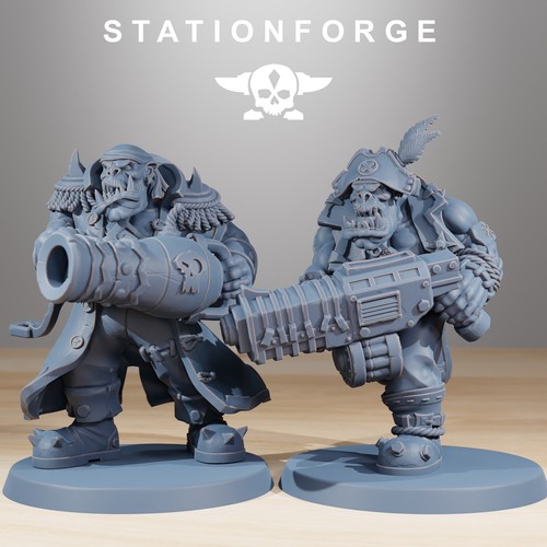 Orc Pirate Infantry, Stationforge - Picture 4 of 6