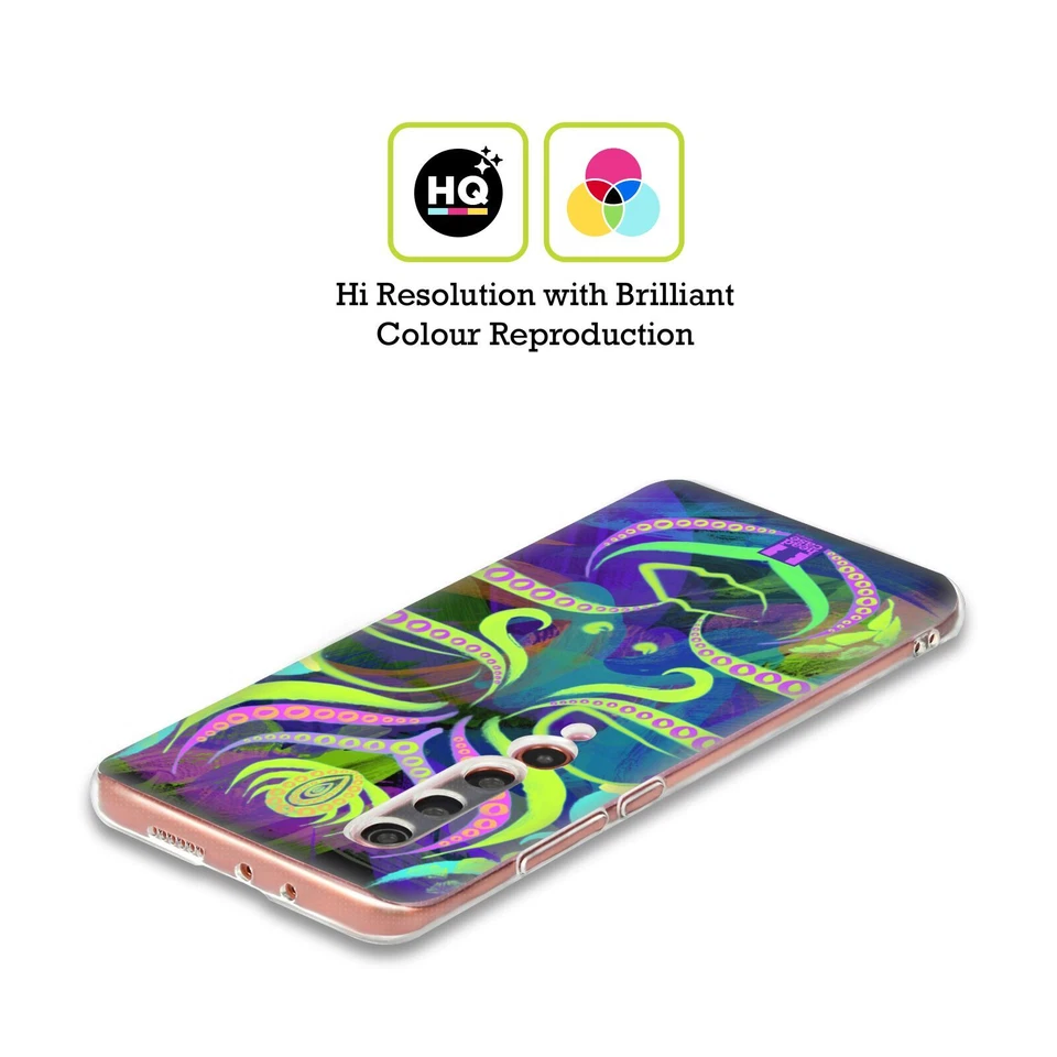 FUNDA HEAD CASE DESIGNS DE GEL SUAVE CON PATRONES DE NEÓN PARA TELÉFONOS XIAOMI. Foto 2 de 4