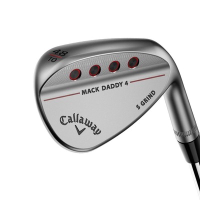 CALLAWAY MACK DADDY 4 CHROME SAND WEDGE 54°-10° (BOUNCE) S GRIND 