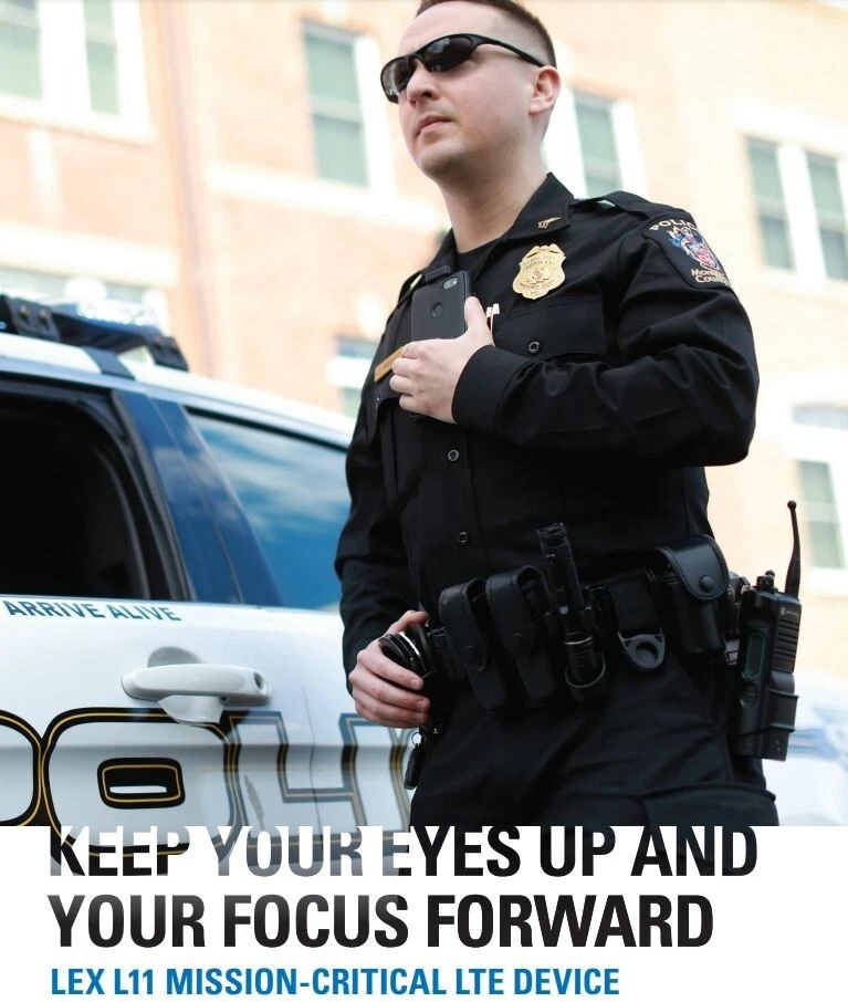 Motorola LEX L11n Rugged PTT Security Law Enforcement Emergency First Responder - Image 2 of 4