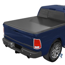 6.5ft Soft Bed 4-fold Tonneau Cover Fit For Dodge Ram Truck 1500 2500 3500 02-19
