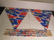 7 Vintage .19 cent Space Race 1960's Hi-Flyer Kites  Space Race Age  Rocket 