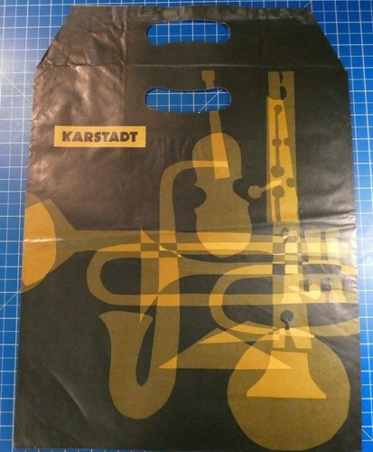 Record Paper Bag Karstadt 1960s G6738