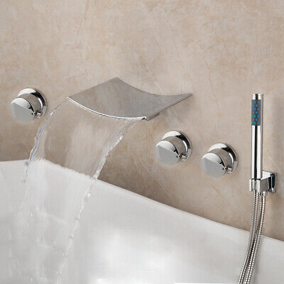 5pcs Waterfall Shower Set Bathtub Tub, Bathtub Shower Faucet