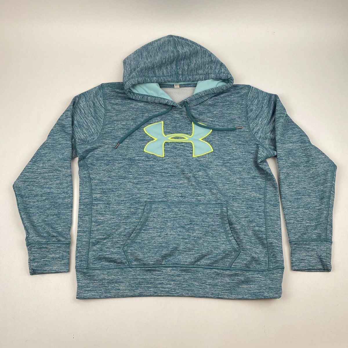 Under Armour Hoodie Pullover Blue Women s Large Cold Gear Loose