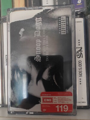 Snoop Dogg Paid Tha Cost To Be Da Boss FULLY PLAY GRADED cassette album