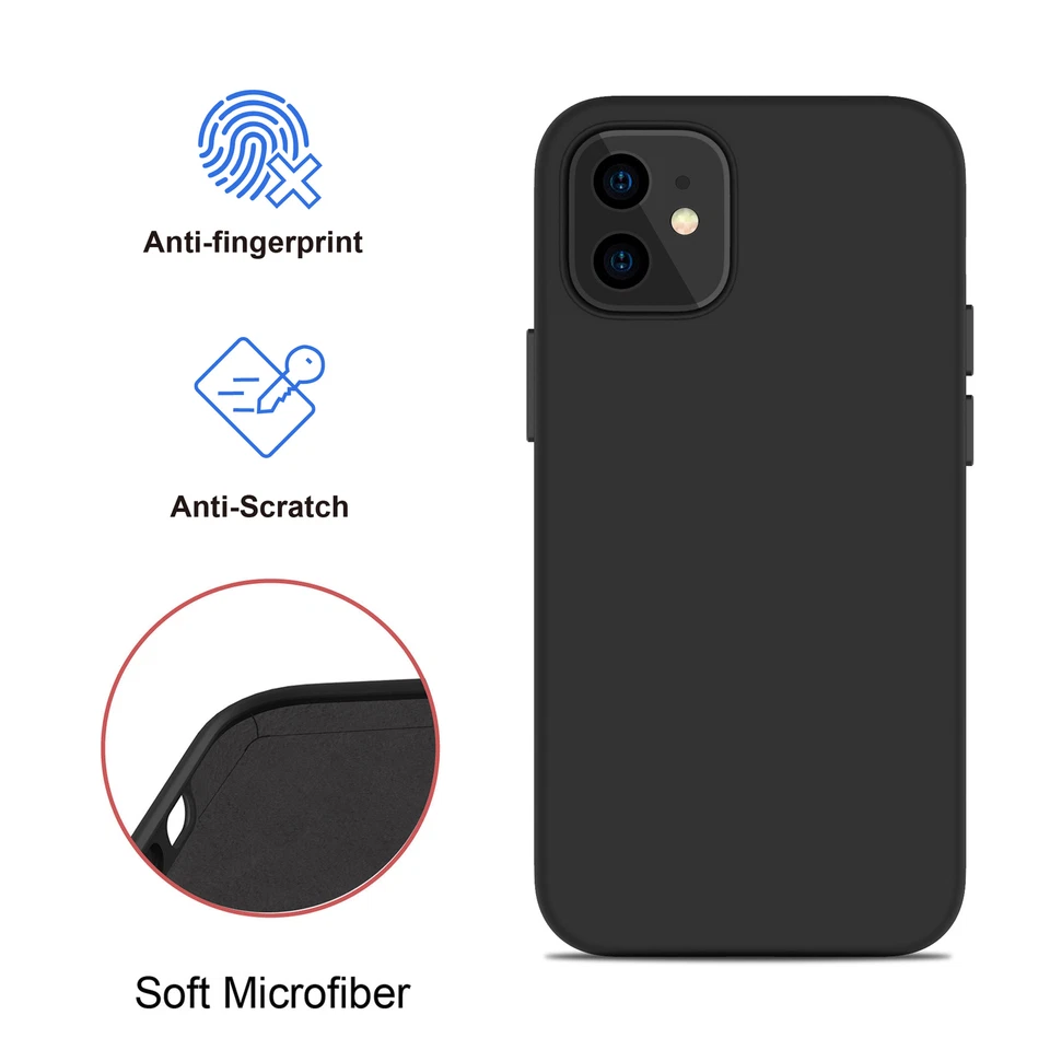 Funda híbrida de silicona líquida Luvvitt para Apple iPhone 14 (6,1") Foto 4 de 4