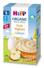 HIPP ORGANIC Fruit Yoghurt Baby Milk Cereal from 8 Months 250g 8.8oz