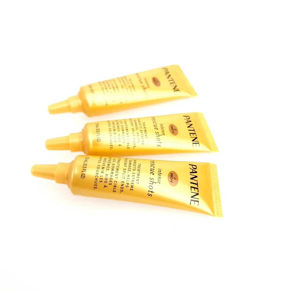 Pantene Intense Rescue Shots Treatment For Damage Hair 3 Ampoule USA Seller - Image 3 of 4