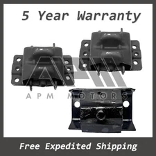 K4208 For 1991-1995 Chevrolet G10 5.0L AUTO Engine & Transmission Mount Kit 3pc