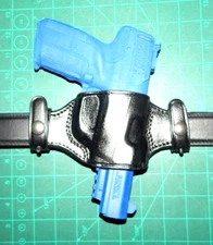 Tagua BH2S-1230 RH Black Leather 2 Slot Quick Draw Snap On Holster FN Five-seveN