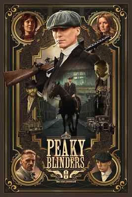 Peaky Blinders Gangster Family Tommy Shelby 1919 Birmingham Poster Print Art