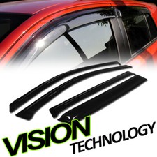 For 06-12 Toyota Rav4 Jdm Rainwind Guard Vent Shade Deflector Window Visors 4pc For 06-12 Toyota Rav4 Jdm Rainwind Guard Vent Shade Deflector Window Visors 4pc
