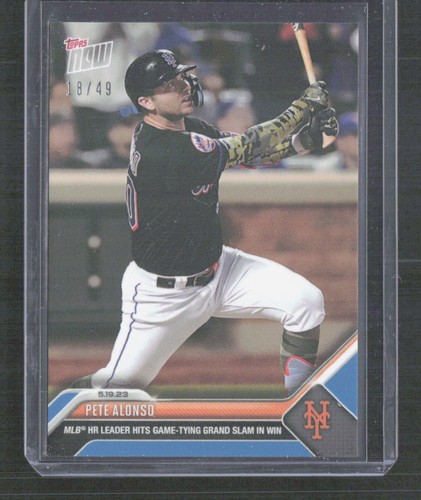 2023 Topps Now 320 Pete Alonso