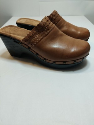 White Mountain Tan Studded Women Clog Shoes | eBay