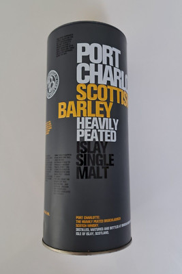BRUICHLADDICH Metal Tin - Collectors Tin Boîtes Port Charlotte Scottish Barley