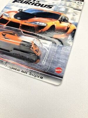 Hot Wheels Toyota GR Supra Fast & Furious Premium Fast Superstars