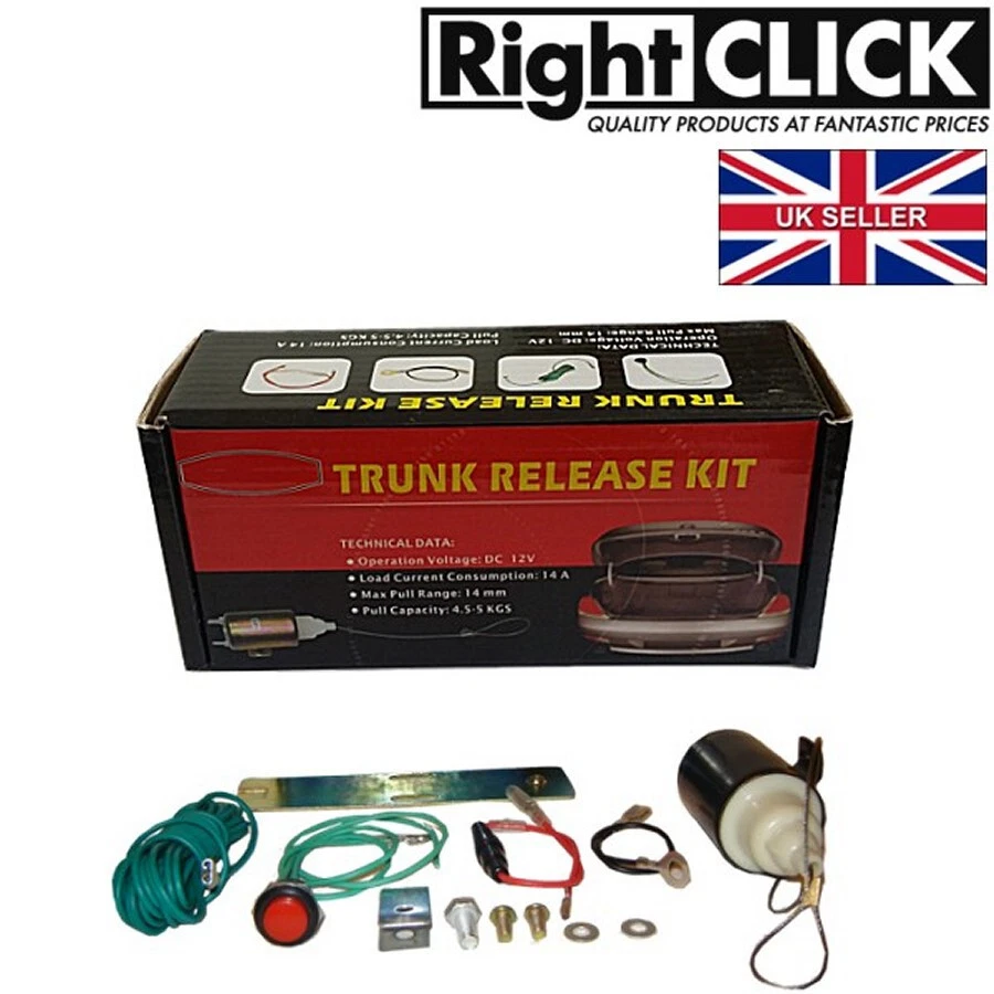 Electric boot (trunk) release / Door Popper KIT EBRK