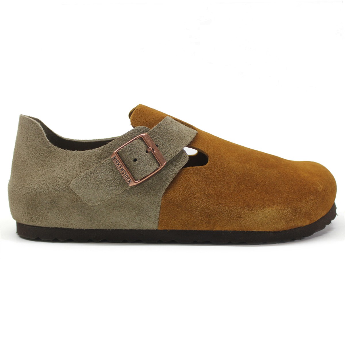 靴 BIRKENSTOCK LONDON BS Birkenstock Unisex Shoes London BS Casual Buckle Slip On