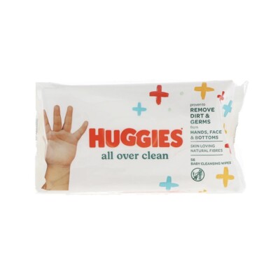Huggies Baby Wipes Gentle Cleaning - 56 Count