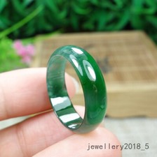Certified Icy Green Burma 100 Natural A jadeite jade Ring    USA.10.5 