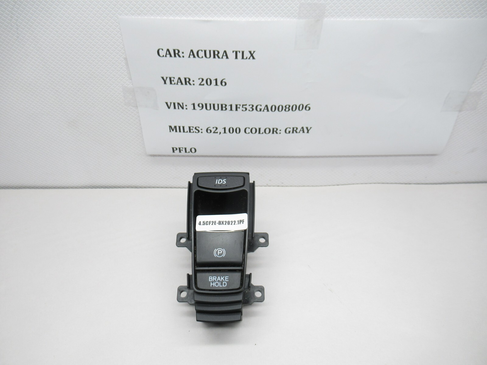 20152020 Acura TLX Parking Brake & Brake Hold Control Switch 35355TZ3