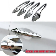 For Hyundai ELANTRA 2011-2015 Smart Key Chrome Door Handle Covers Catch Trim NEW