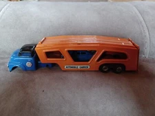 SSS Japanese Tin Friction Car Carrier/Transport w/ 2 Friction Cars. 