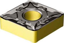 Sandvik Coromant CNMG432 MF 2220 Carbide Turning Insert, 80 Diamond 1 Piece
