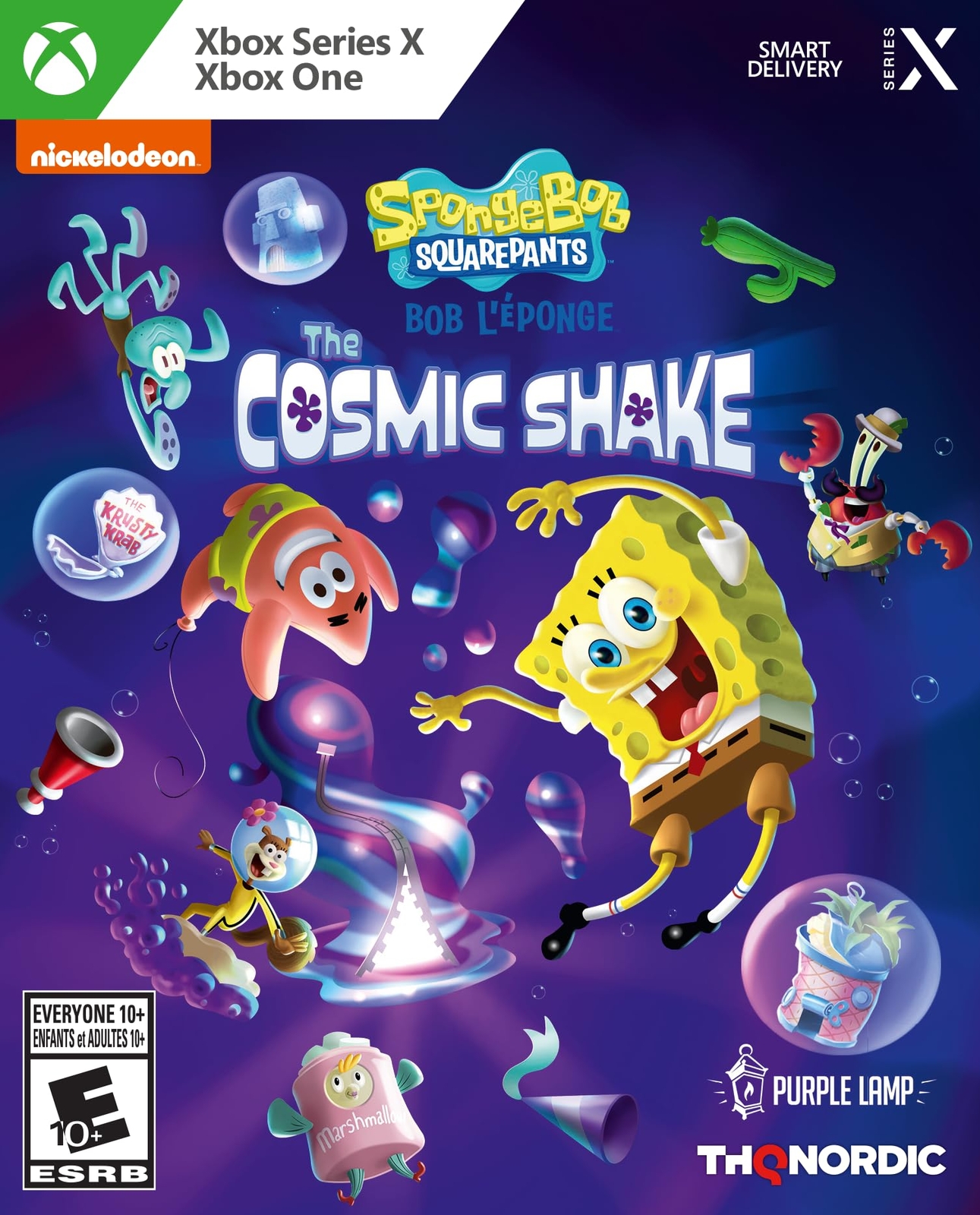 Spongebob Cosmic Shake for Xbox Series X Xbox Series (Microsoft Xbox Series X S)