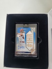 2022 topps luminaries brandon marsh Homerun Kings Auto relic card 5/10. RC card