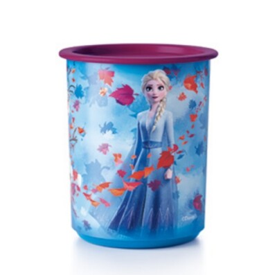 Tupperware One Touch 1,25 l Frozen Vorratsbehälter Disney Design Anna Elsa Olaf