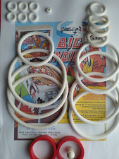 Kit caoutchouc (élastique) pour flipper big indian,big brave gottlieb-pinball