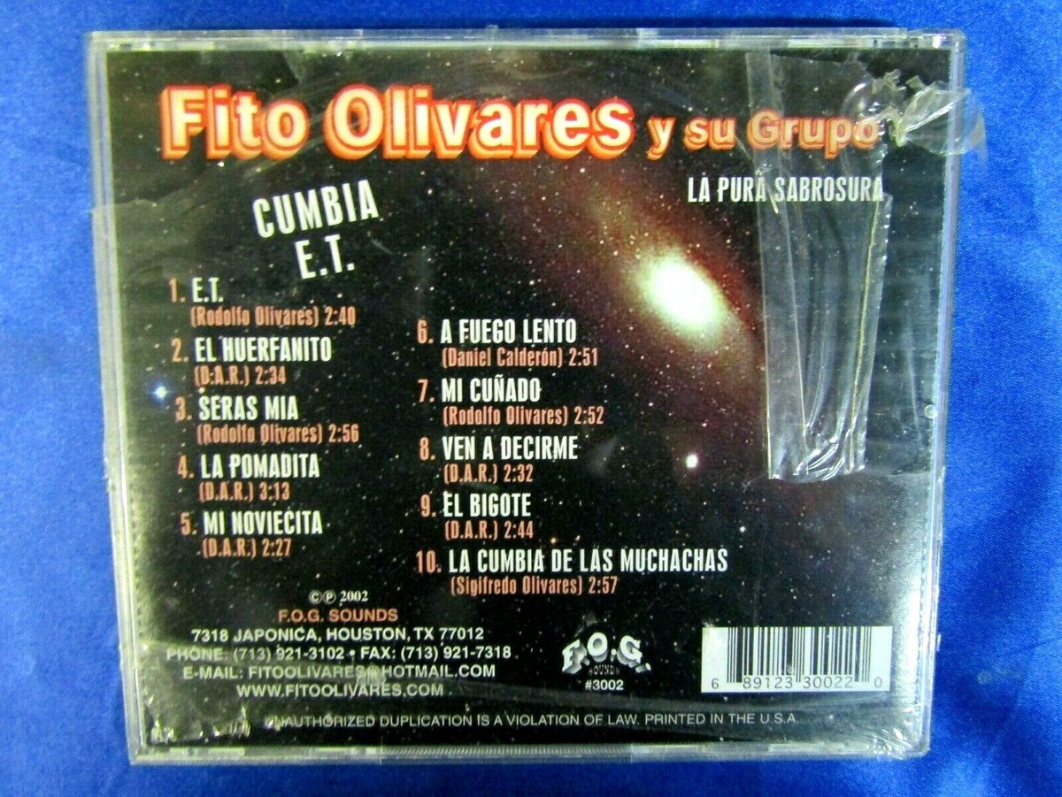 Sealed Latin CD: Tito Olivares y su Grupo - Cumbia E.T. | eBay