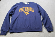 Port & Company Fan Favorite Mans M West Virgina L/S Sweat Shirt NCAA