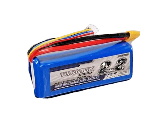 Turnigy 2200mAh 3S LiPo Battery Pack 11.1V 25C XT60 Connecto