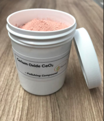 1/2 LB - CERIUM OXIDE GLASS POLISH - High Grade Optical Compound 