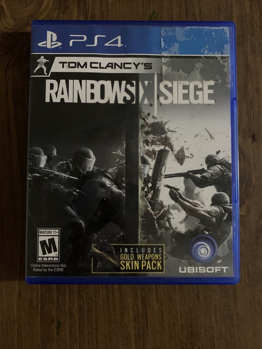 Tom Clancys Rainbow Six Siege PlayStation 4 PS4 Video Game No