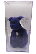 Beanie Baby Diana Princess of Wales TY 1997 PE Pellets In With Case 1st Edition