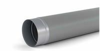 Naber SR-R Flex 150 Rundrohr, LüFtungsrohr, Alu/Edelstahl, L 500 Mm