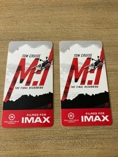 2 Mission Impossible Dead Reckoning (2025) Regal IMAX Collectibles Tickets