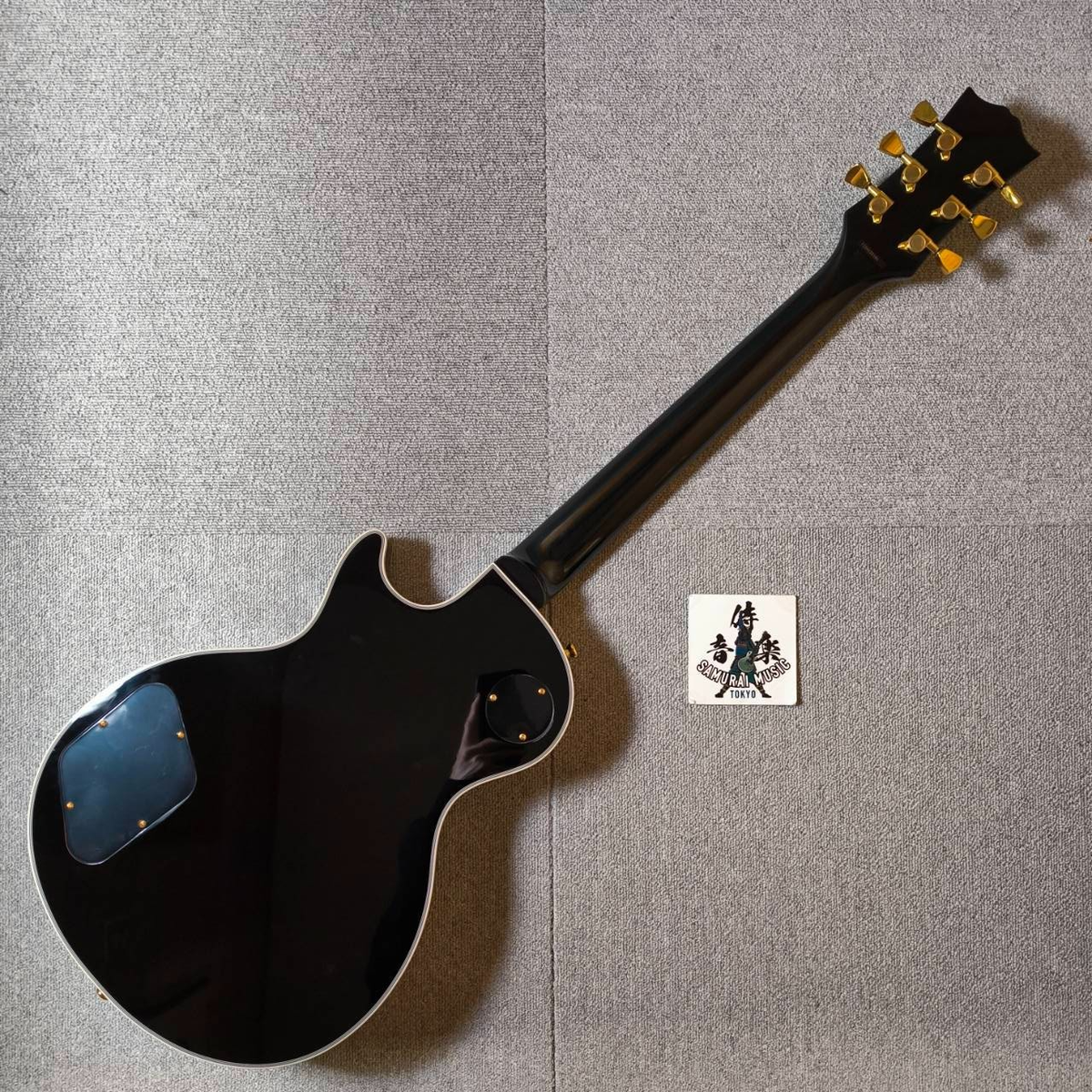 Blitz by ARIAPRO II Les Paul Custom Type Black Electric Guitar