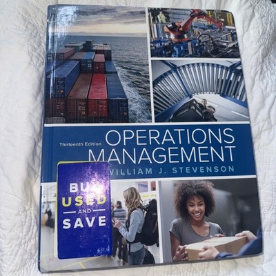 Operations Management by William J. Stevenson (2017, Hardcover)