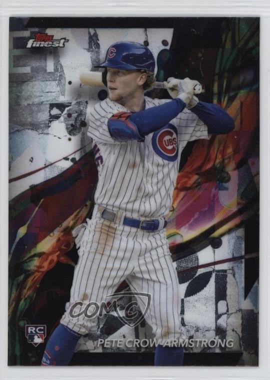 2024 Topps Finest Common Pete Crow-Armstrong #53 Rookie RC