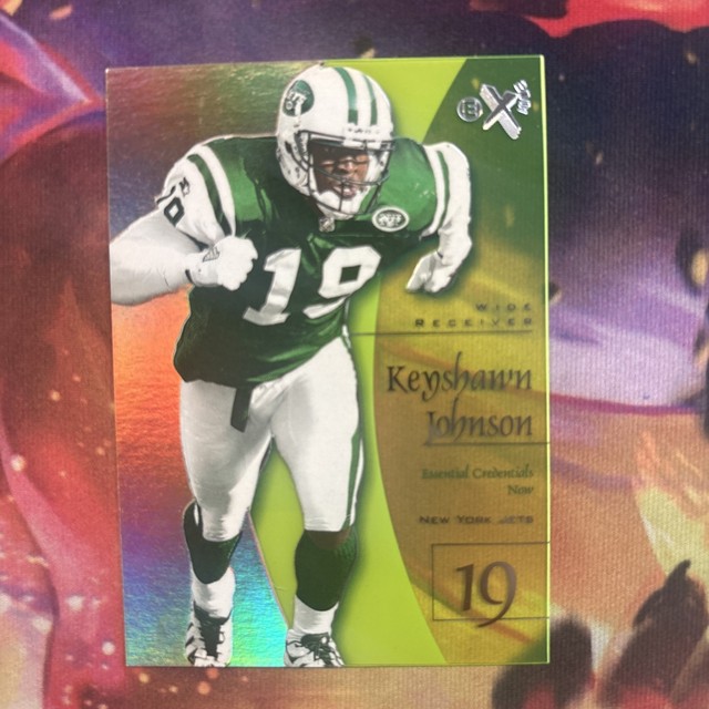 1998 E-X2001 Keyshawn Johnson Essential Credentials Now /19 RARE