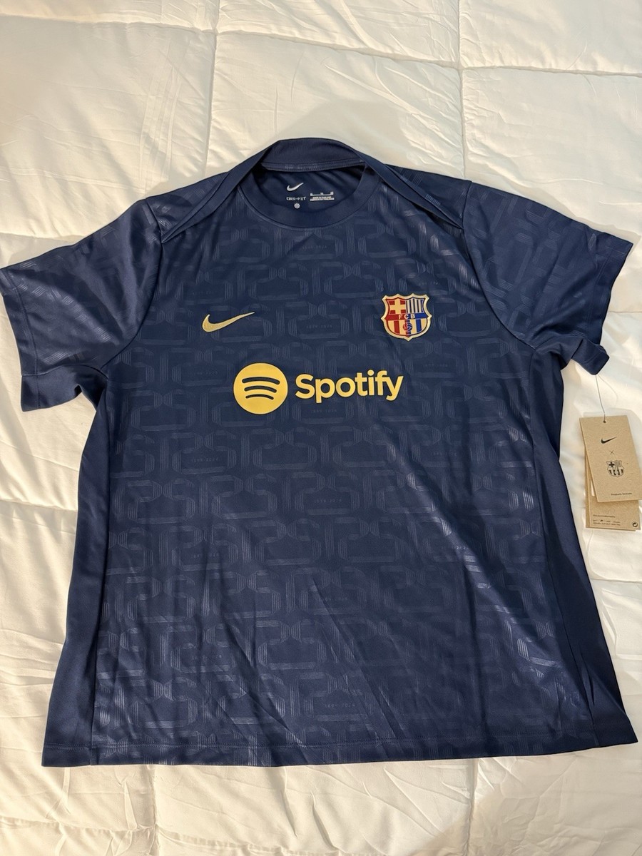NIKE FC BARCELONA JERSEY DRI-FIT FN9730-411 WOMEN'S SIZE XL | eBay