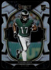 Nakobe Dean 2022 Panini Select #80 Eagles Insert ? SEE SCAN! FREE SHIPPING