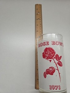 Ohio State 1971 Rose Bowl Glass 1970 Big Ten Champs